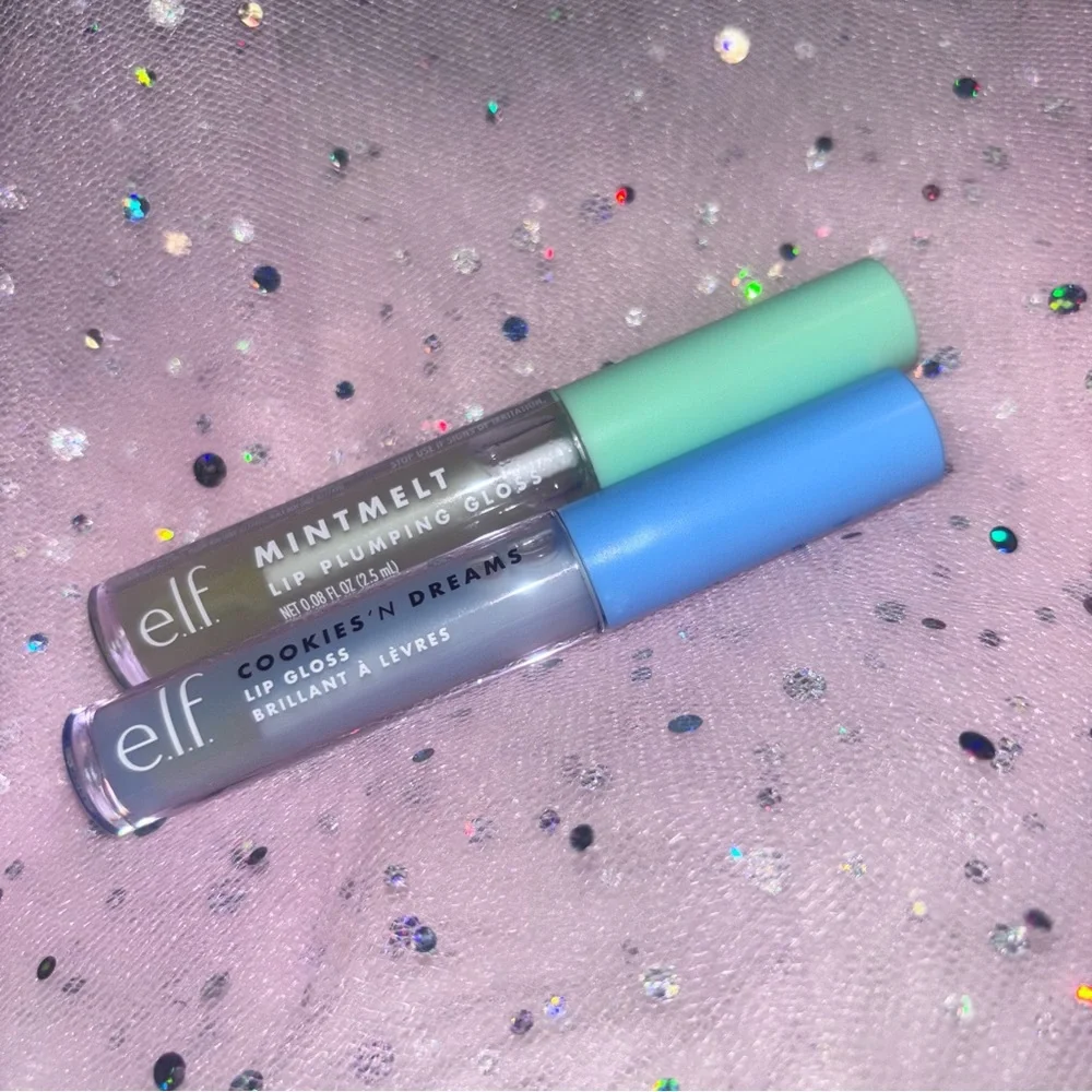 💝NEW ELF Cosmetics Mint Melt lipgloss Cookies N Cream lipgloss💝 - Picture 5 of 5